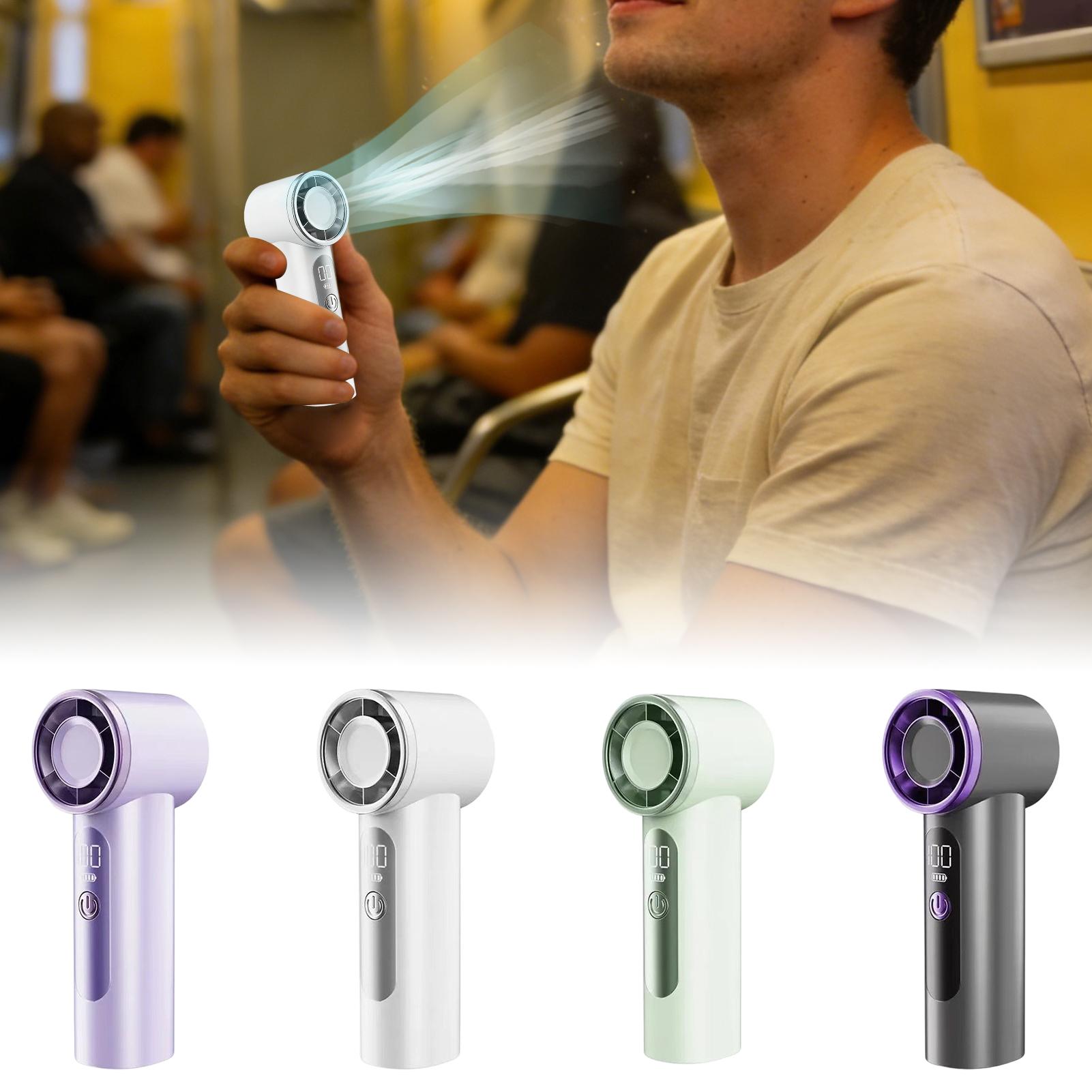 Outdoor Camping Misting Fan - USB Şarj Edilebilir Mini El Tipi