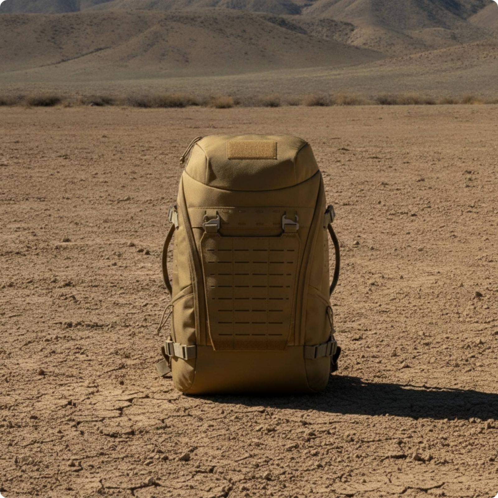 Outdoor Camping Backpack - Yürüyüş Sırt Çantası Sıkıştırma Kayışları Açık