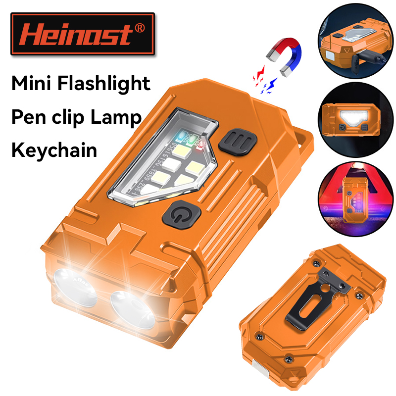 Headlamp - Mini Anahtarlık EDC El Feneri Şarj