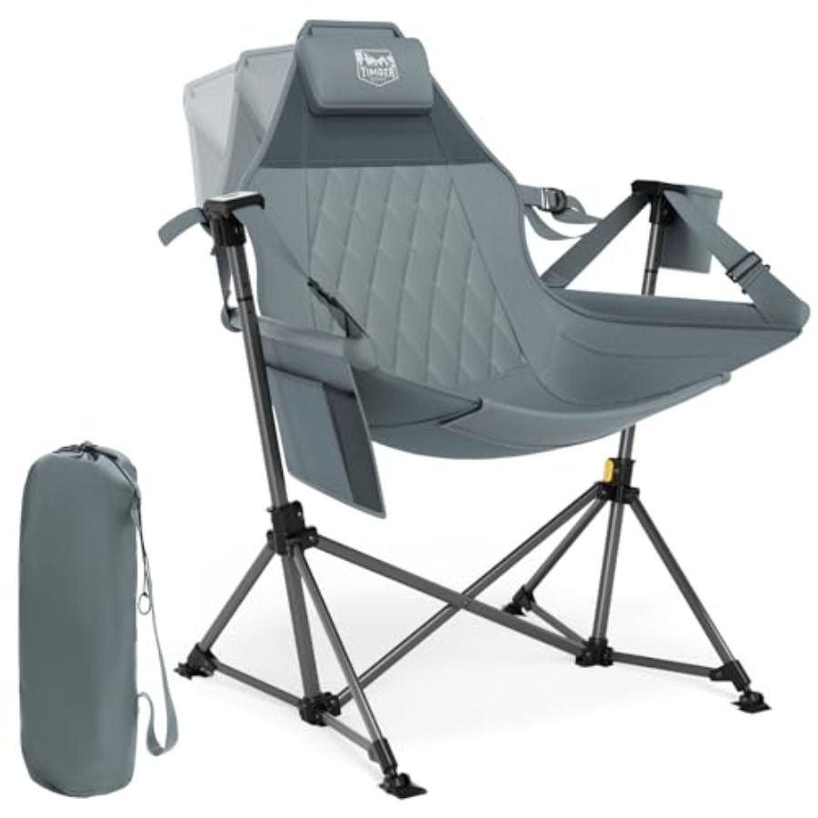 Outdoor Oversized Camping Chair - zz-Hammock Kamp Sandalyesi, Açık Hava Çimleri,
