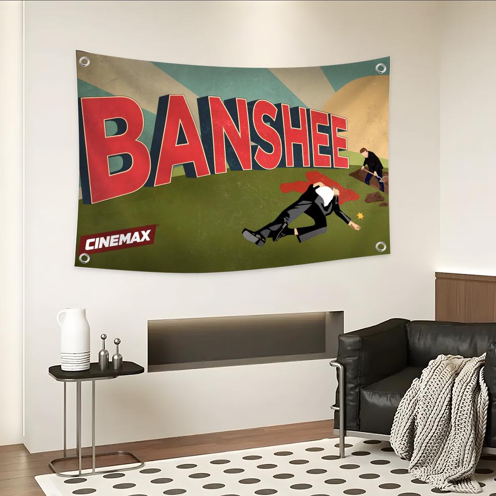 Outdoor Camping Tv - Drama TV Dizisi Banshee Bayrakları Özel