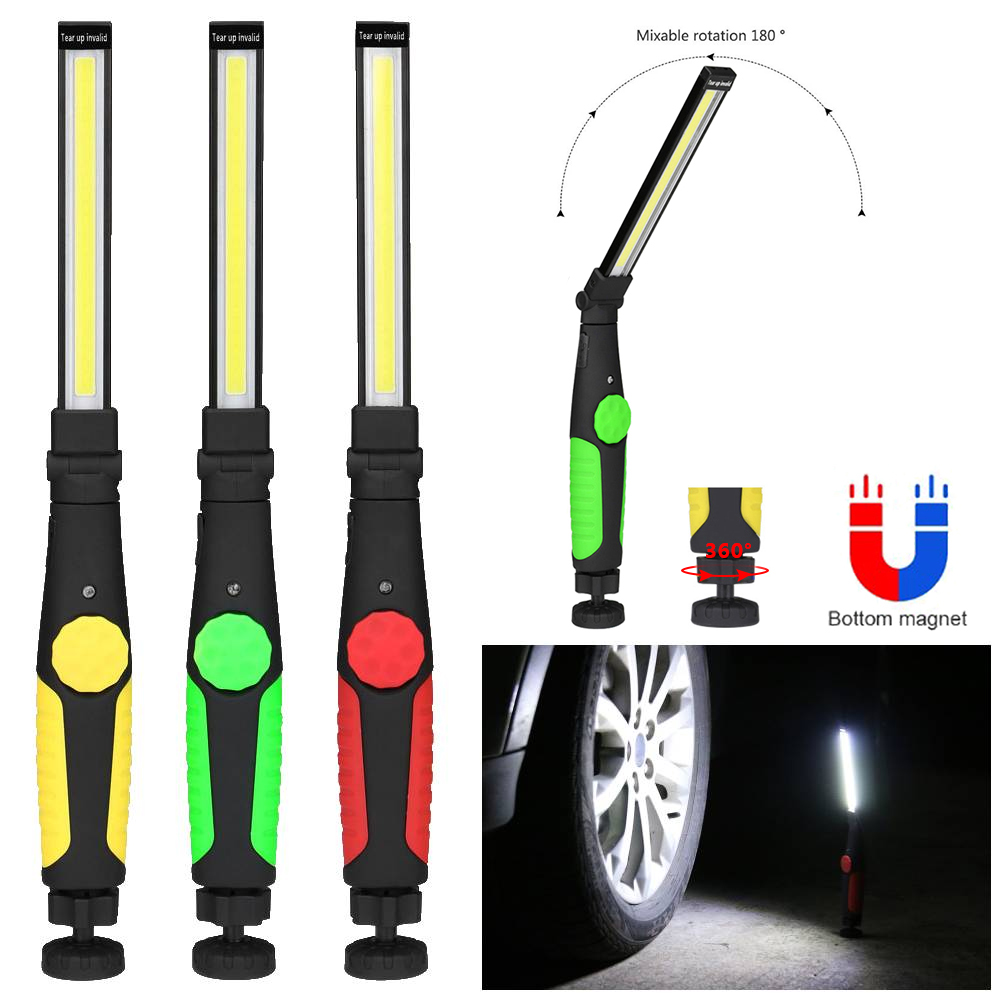 Outdoor Camping Jobs - Katlanır COB El Feneri USB Şarj