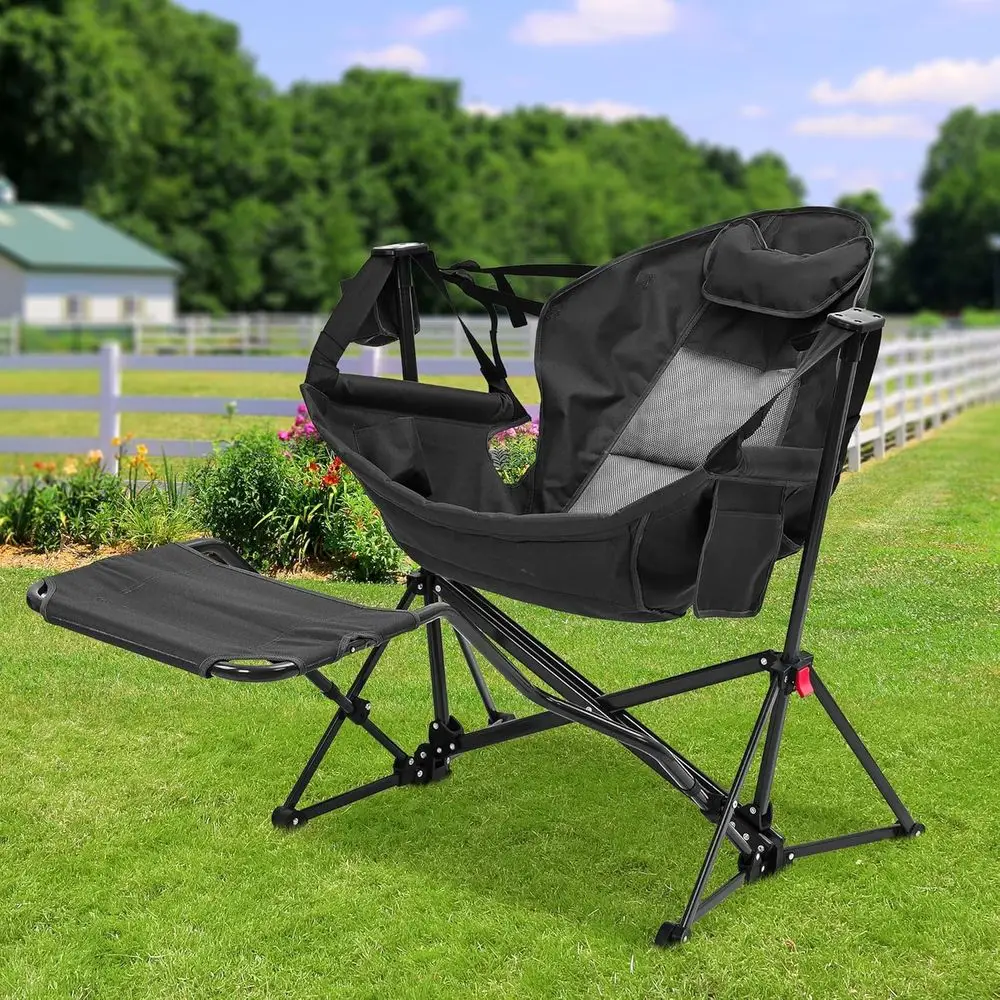 Outdoor Oversized Camping Chair - Taşınabilir Büyük Boy Hamak Kamp Sandalyesi,