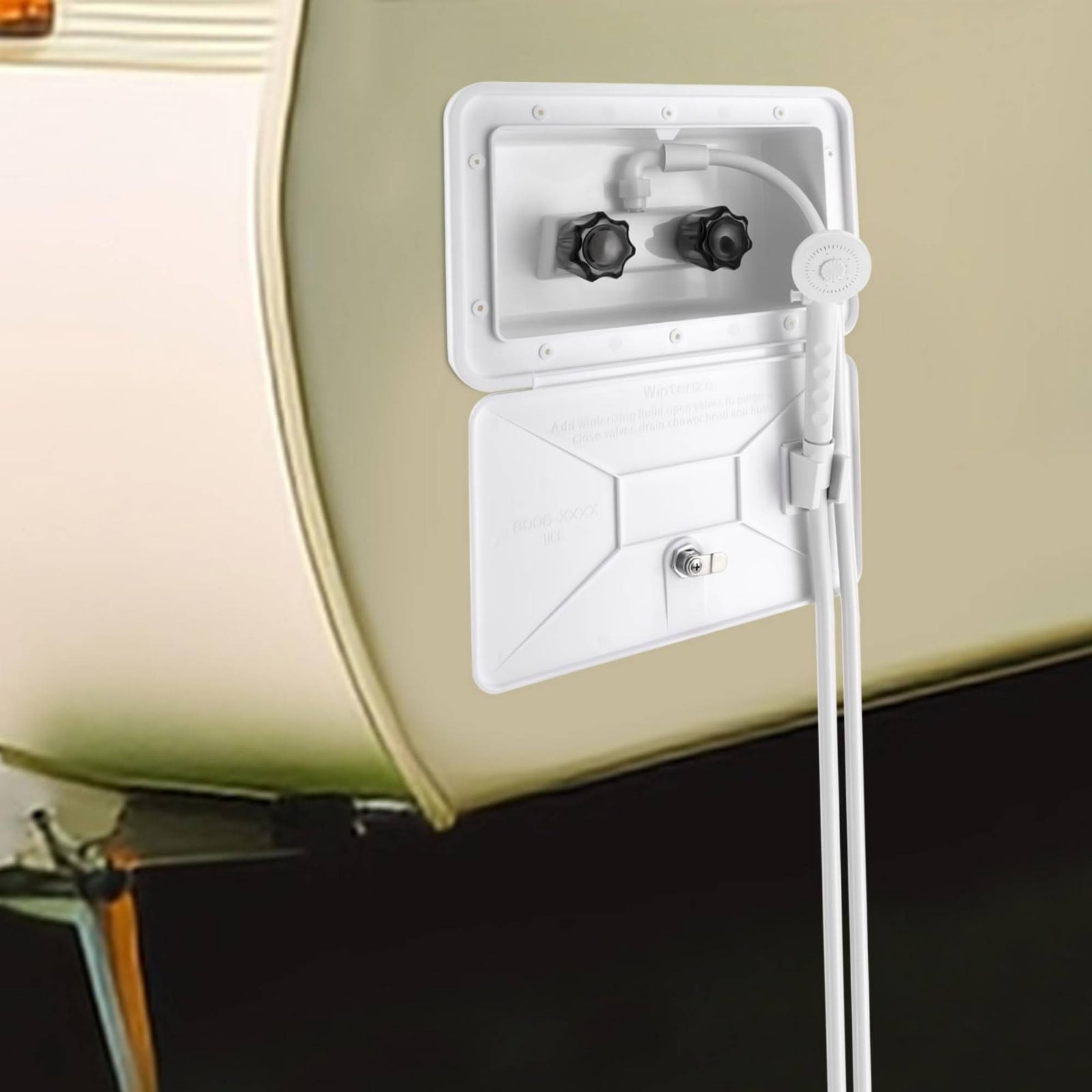 Outdoor Camping Shower - RV Dış Mekan Duş Kutusu Kompakt