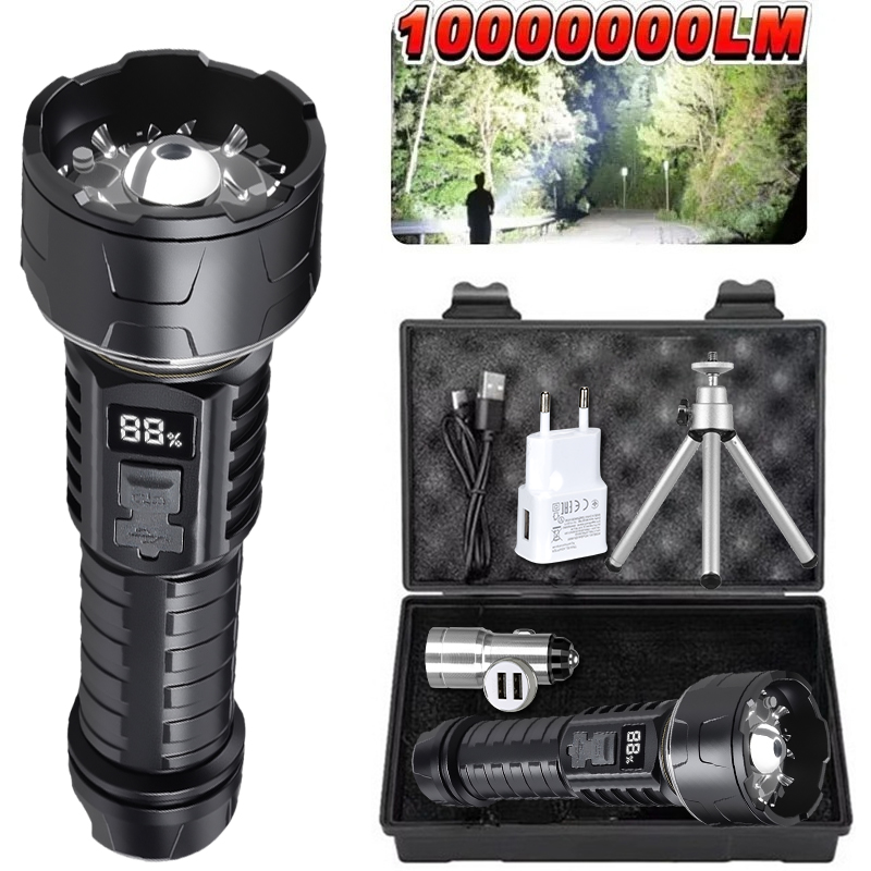 Outdoor Camping Hiking - COB LED El Feneri Şarj Edilebilir
