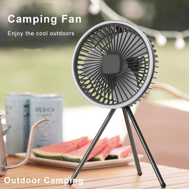 Outdoor Camping Misting Fan - Taşınabilir Kamp Fanı 10000mAh 5000mAh USB