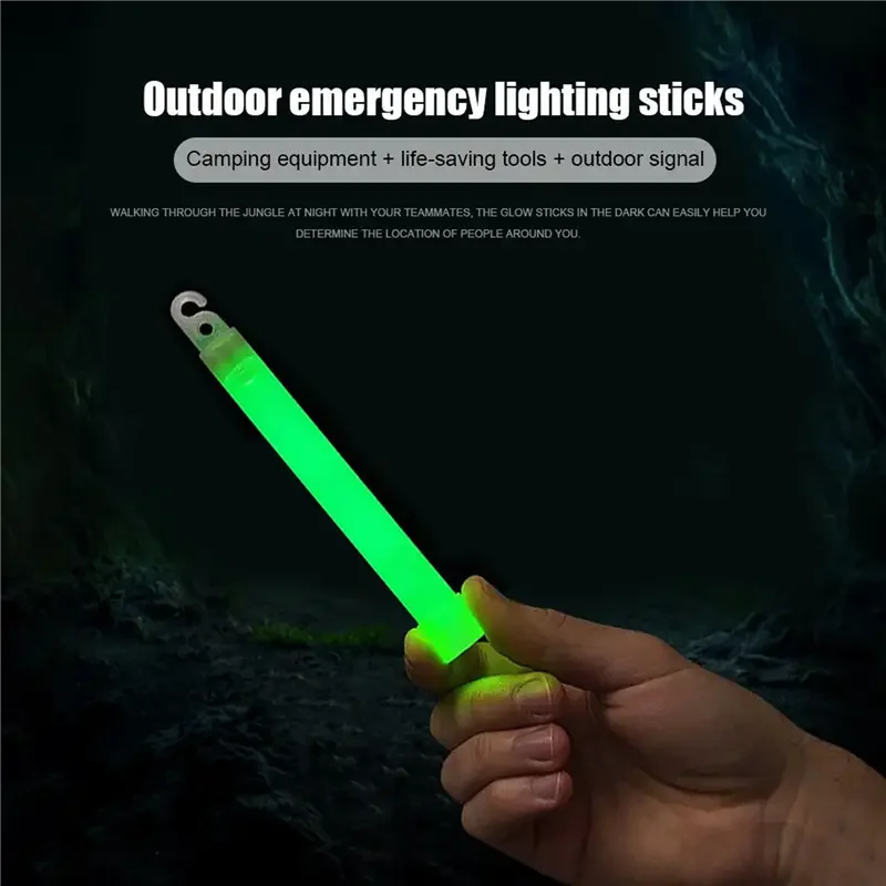 Glow Sticks Survival - 2026-Parlayan Çubuklar Toplu Yeşil Acil Durum