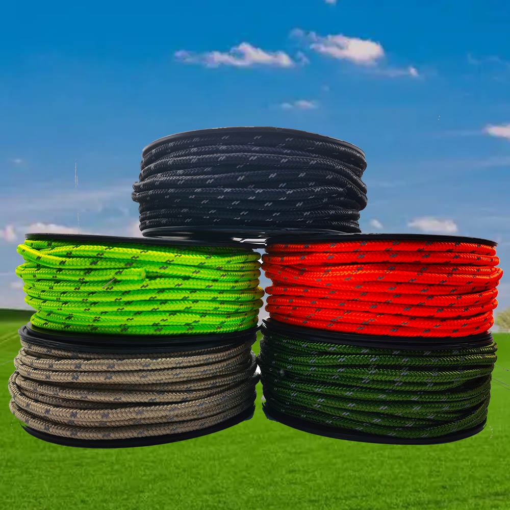 Outdoor Camping Lights String - 30M Yansıtıcı Paracord 6mm Paraşüt Kordonu