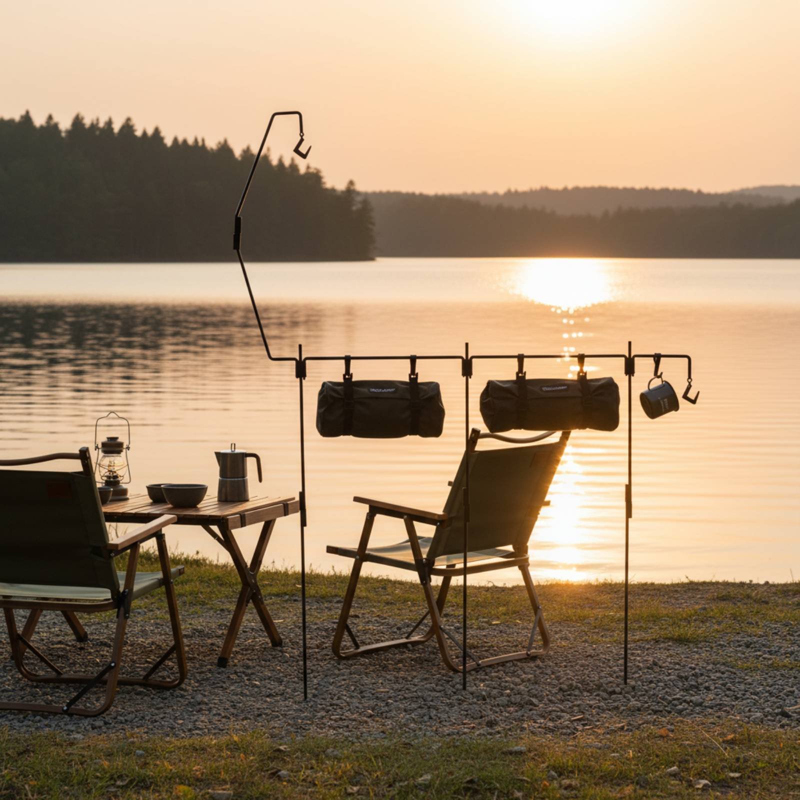 Kitchen Outdoor Camping - Kamp Feneri Standı Kolay Monte Edilebilir