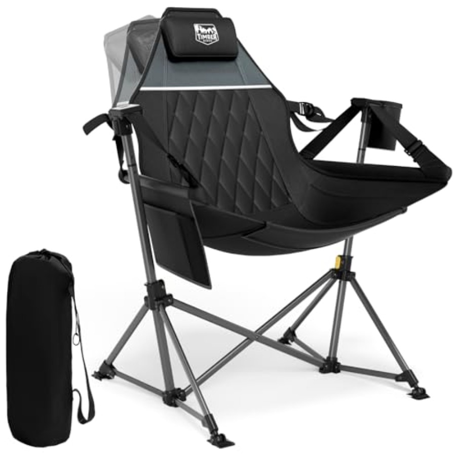 Outdoor Oversized Camping Chair - Hamak Kamp Sandalyesi, Açık Hava Çimleri,
