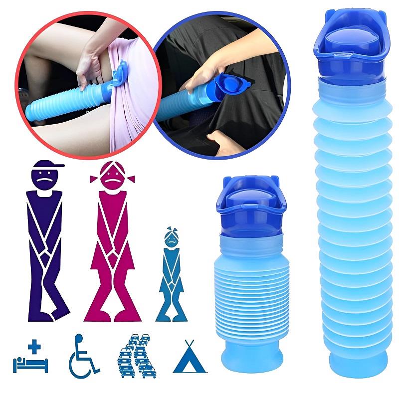 Outdoor Camping Urinal - 750ML taşınabilir ayakta işemek şişe daralan