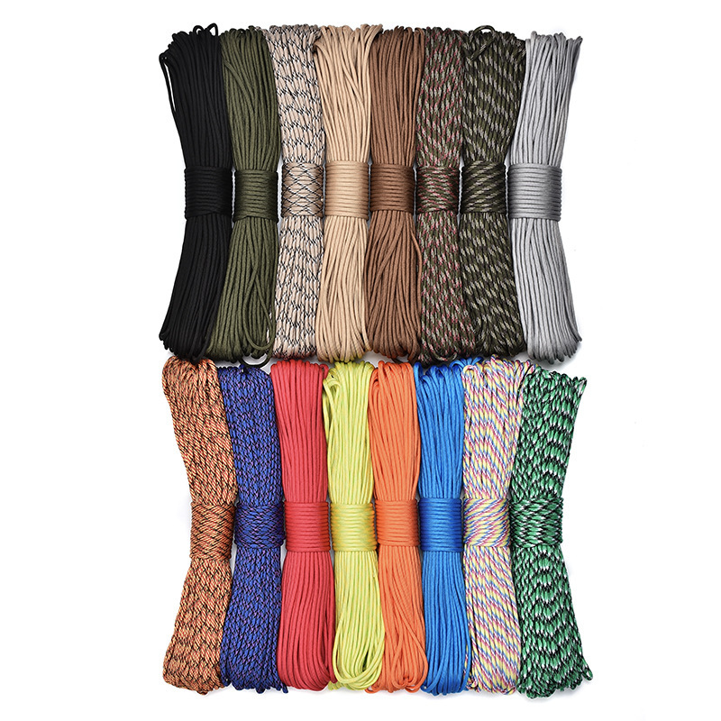 Outdoor Camping Lights String - Standart Dia.4mm 9 standı çekirdek Paracord