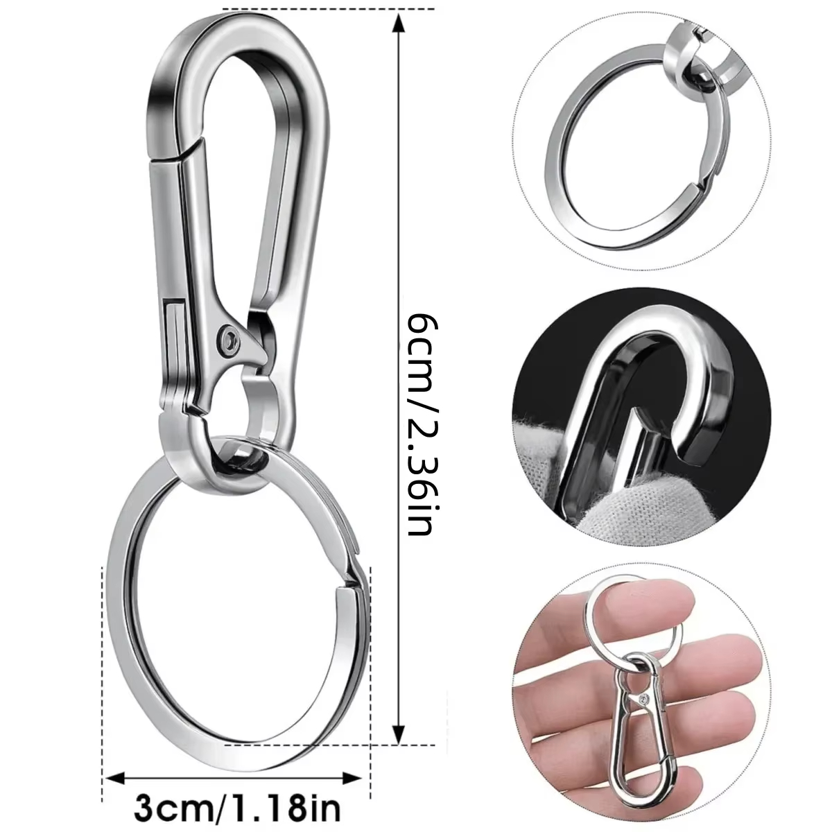 Anahtar Tutucu Metal Karabina  - Outdoor Camping Stores incelemesi ve fiyatı