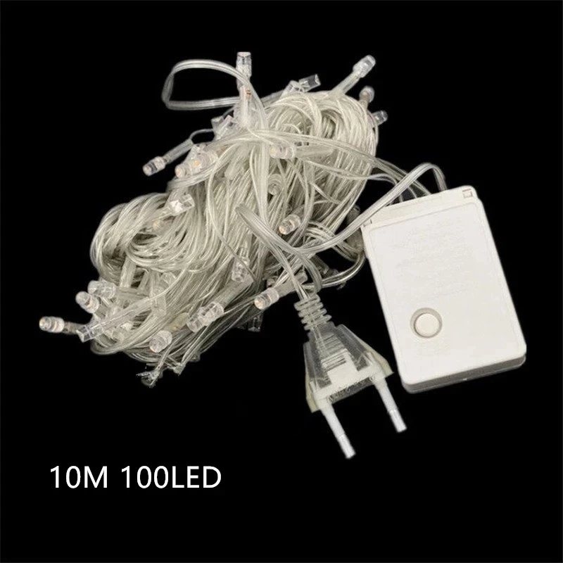 110V 220V 10M 100 Led Dize Çel - Outdoor Camping Lights String incelemesi ve fiyatı