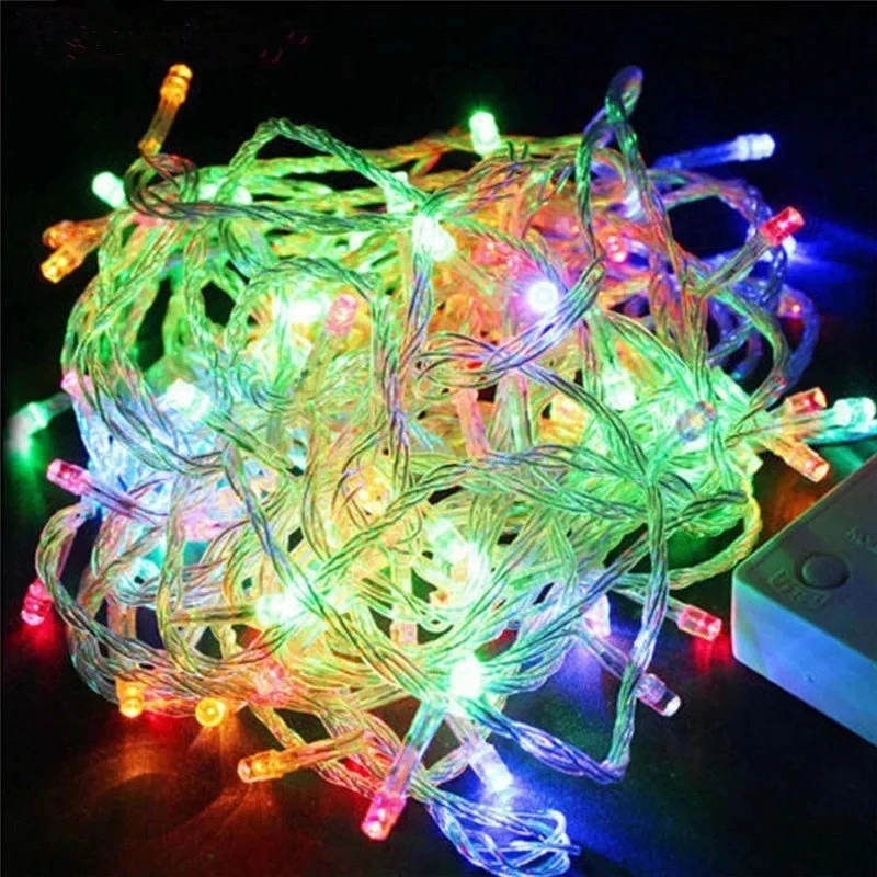 110V 220V 10M 100 Led Dize Çel - Outdoor Camping Lights String incelemesi ve fiyatı
