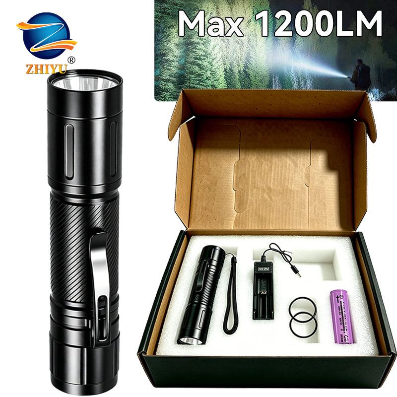 1200LM Sabit Odaklı LED El Fen - Headlamp incelemesi ve fiyatı