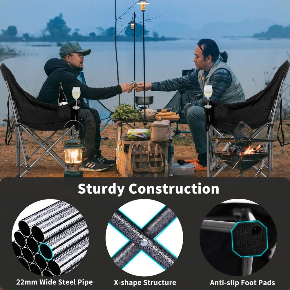 2'li Paket Büyük Boy Kamp Sand - Outdoor Oversized Camping Chair incelemesi ve fiyatı