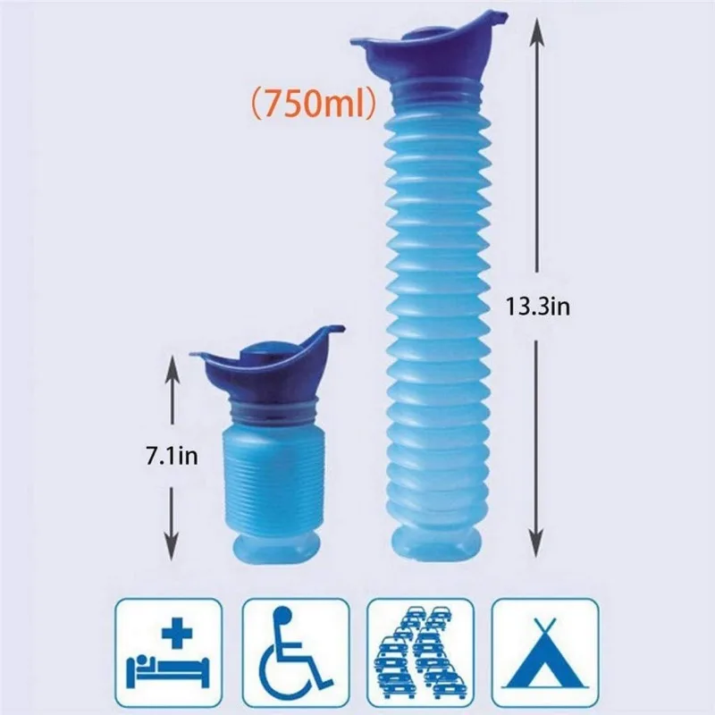 750 ML Açık Taşınabilir İdrar  - Outdoor Camping Urinal incelemesi ve fiyatı