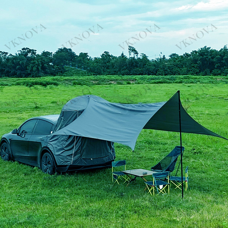 Tesla Model Y Kamp Arabası Ark - Outdoor Camping Car Tail Tent incelemesi ve fiyatı