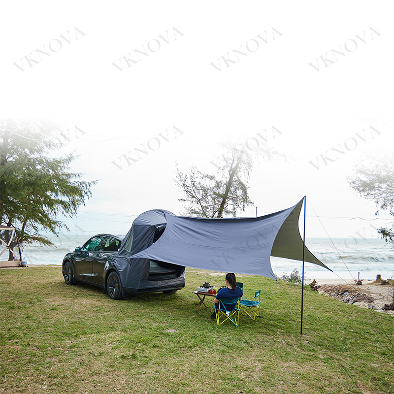 Tesla Model Y Kamp Arabası Ark - Outdoor Camping Car Tail Tent incelemesi ve fiyatı