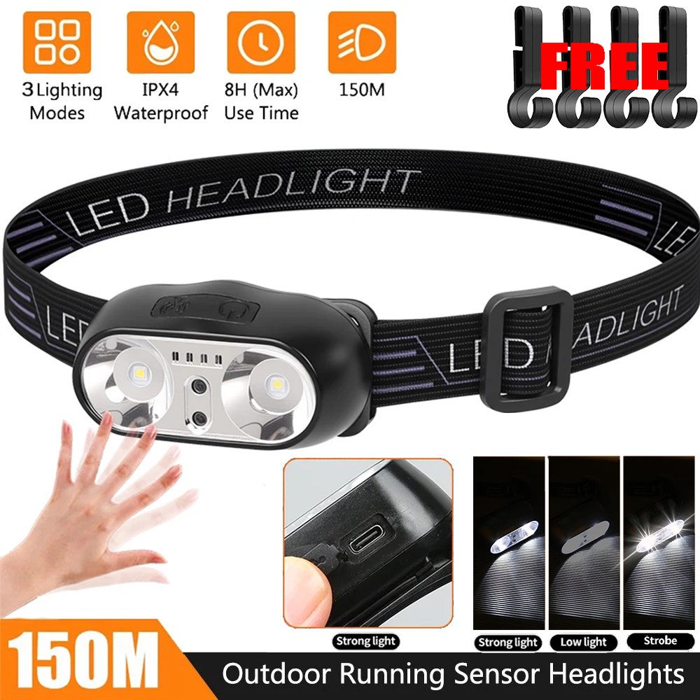 Taşınabilir XPE + LED Hareket  - Headlamp incelemesi ve fiyatı