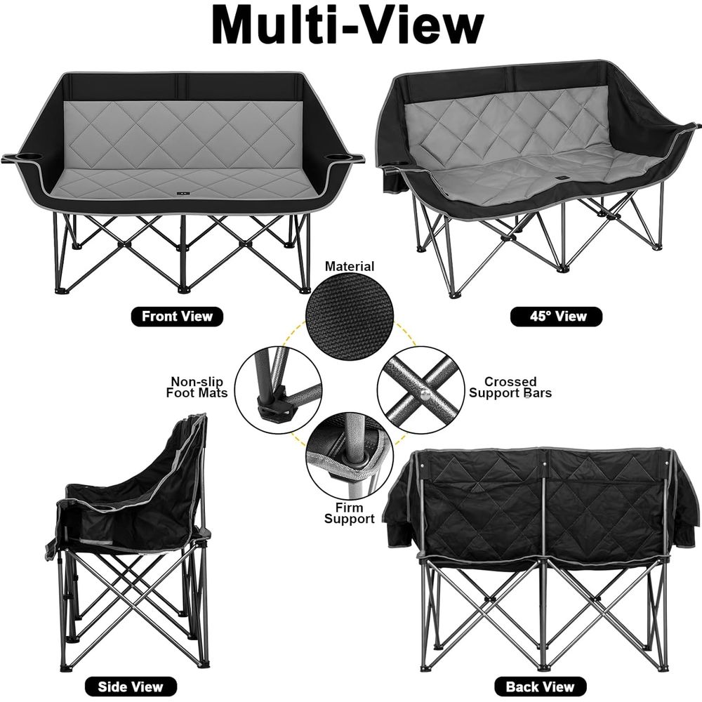 Çift Kişilik Kamp Sandalyesi,  - Outdoor Oversized Camping Chair incelemesi ve fiyatı