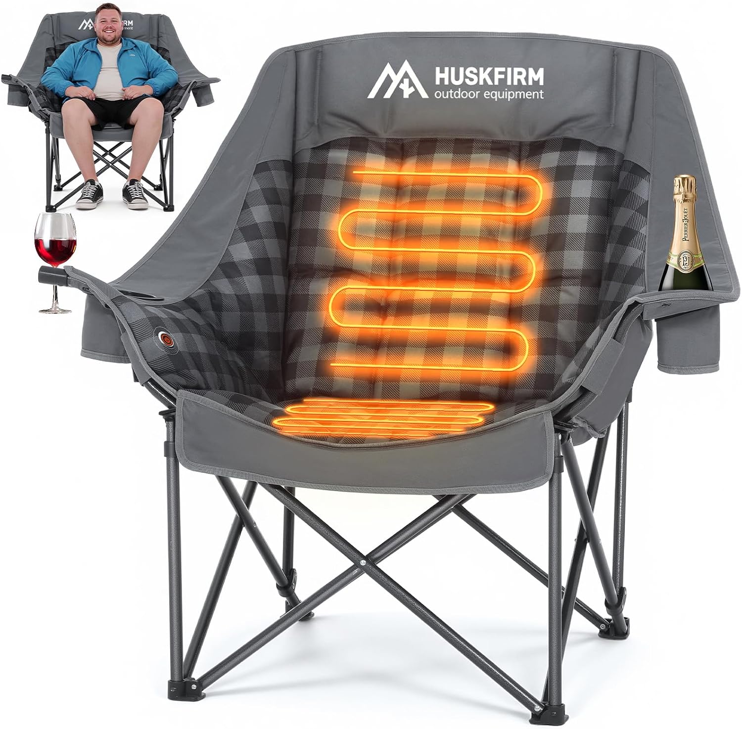 Yetişkinler için Ekstra Büyük  - Outdoor Oversized Camping Chair incelemesi ve fiyatı