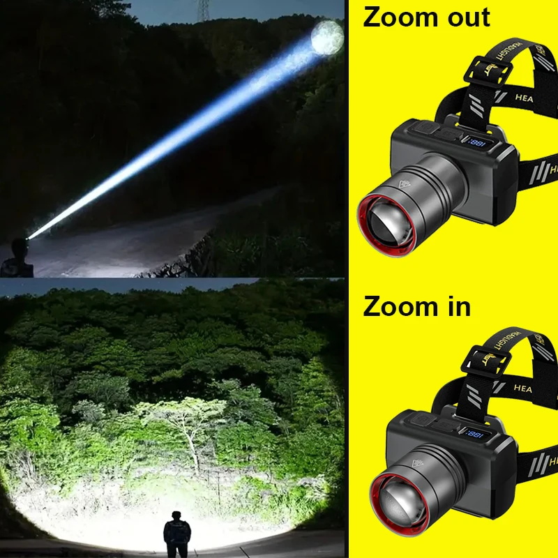 2026 LED dijital şarj edilebil - Headlamp incelemesi ve fiyatı