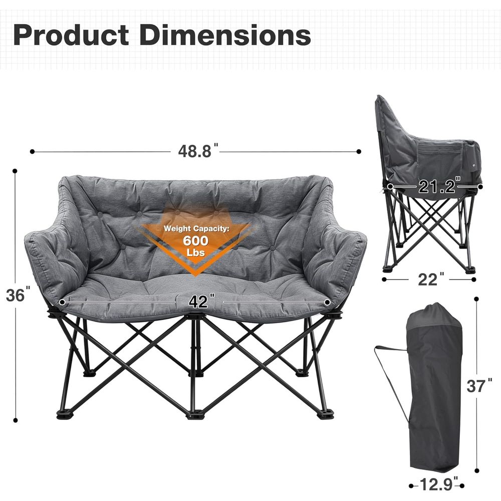 Ağır Hizmet Tipi Büyük Boy Yas - Outdoor Oversized Camping Chair incelemesi ve fiyatı