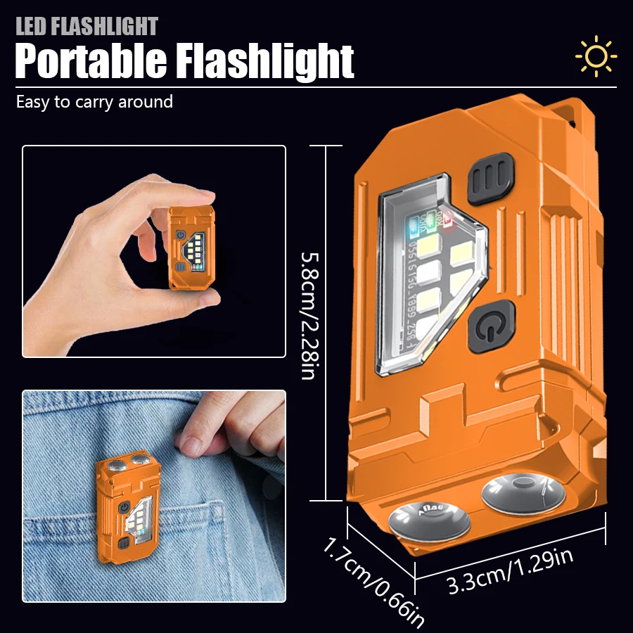 Mini Anahtarlık EDC El Feneri  - Headlamp incelemesi ve fiyatı