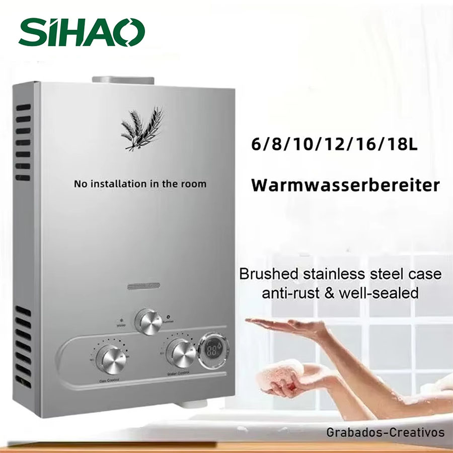 SIHAO 12L 16L 18L GPM LPG Gazl - Kitchen Outdoor Camping incelemesi ve fiyatı