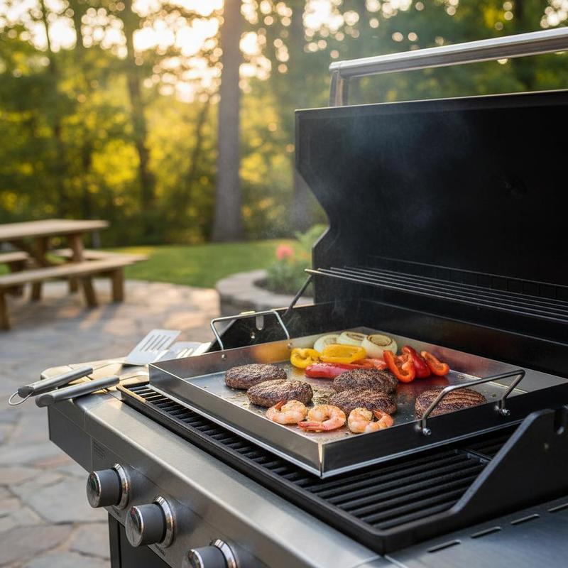 Evrensel Düz Üstlü Izgara 18x1 - Kitchen Outdoor Camping incelemesi ve fiyatı