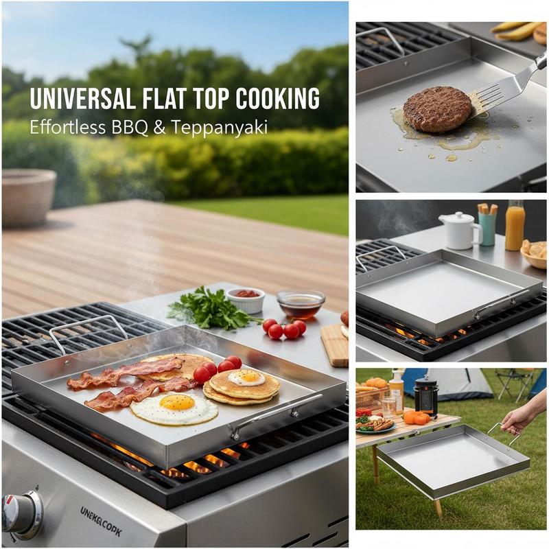 Evrensel Düz Üstlü Izgara 18x1 - Kitchen Outdoor Camping incelemesi ve fiyatı