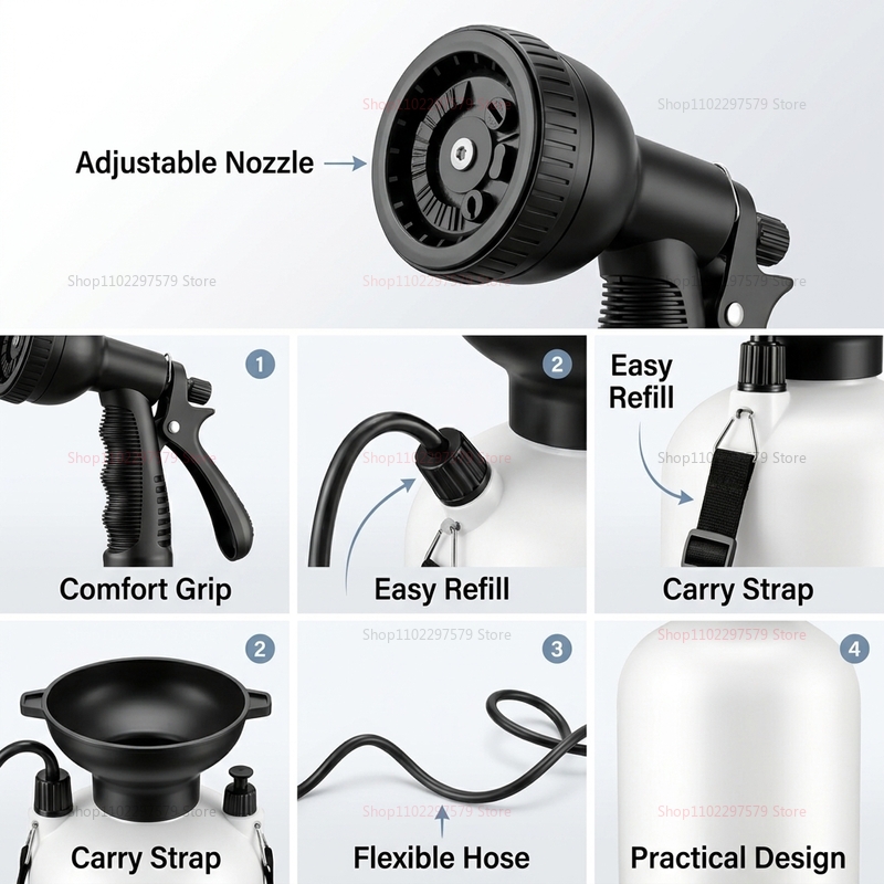 5L Taşınabilir Kamp Duşu Manue - Outdoor Camping Shower incelemesi ve fiyatı