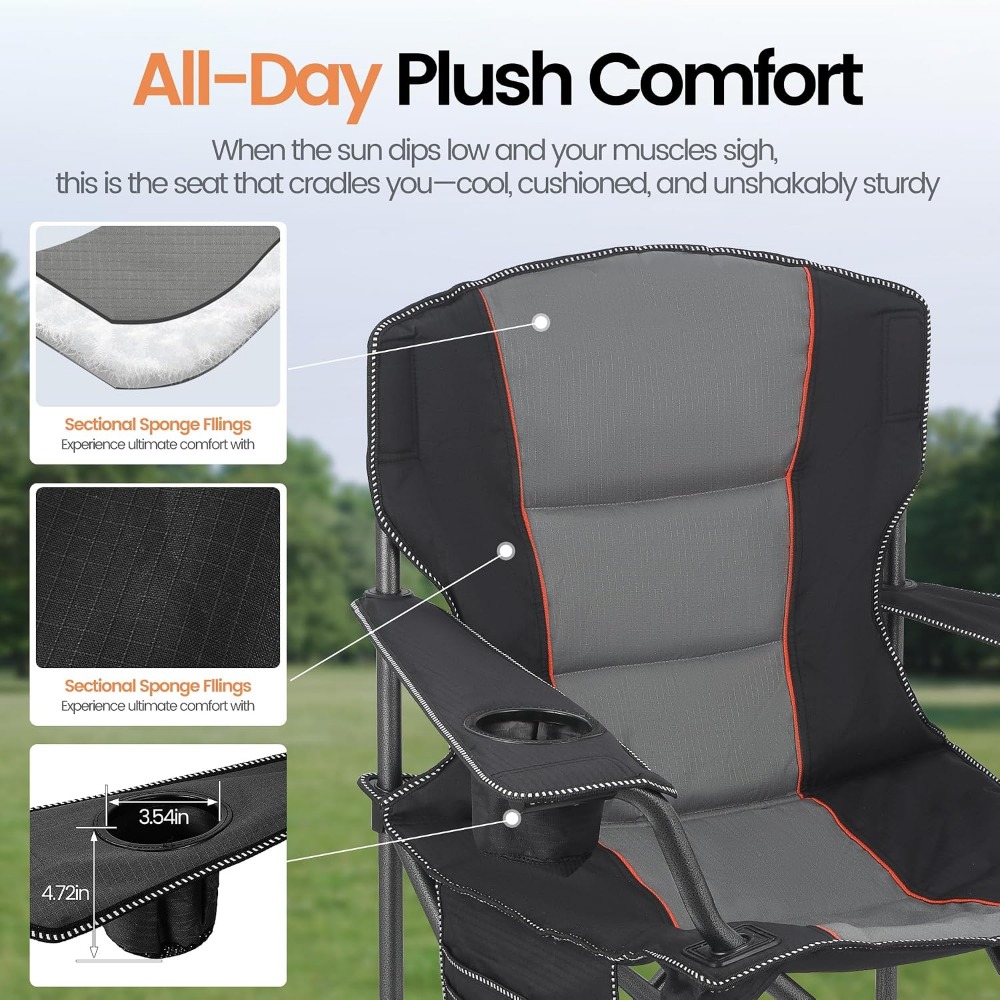 2'li Paket Ağır Hizmet Tipi Bü - Outdoor Oversized Camping Chair incelemesi ve fiyatı