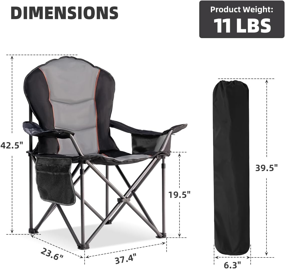 Yan Masalı Büyük Boy Katlanır  - Outdoor Oversized Camping Chair incelemesi ve fiyatı