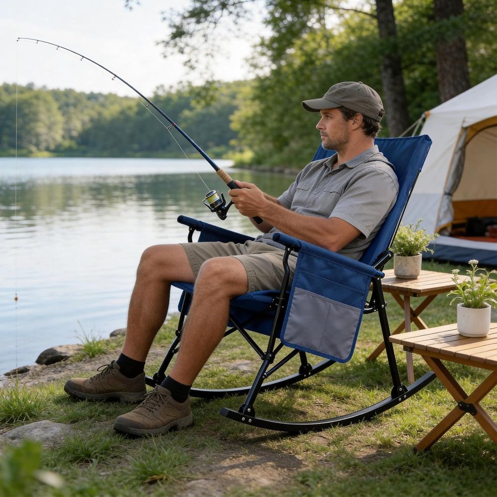 2'li Paket Sert Kolçaklı Yükse - Outdoor Oversized Camping Chair incelemesi ve fiyatı