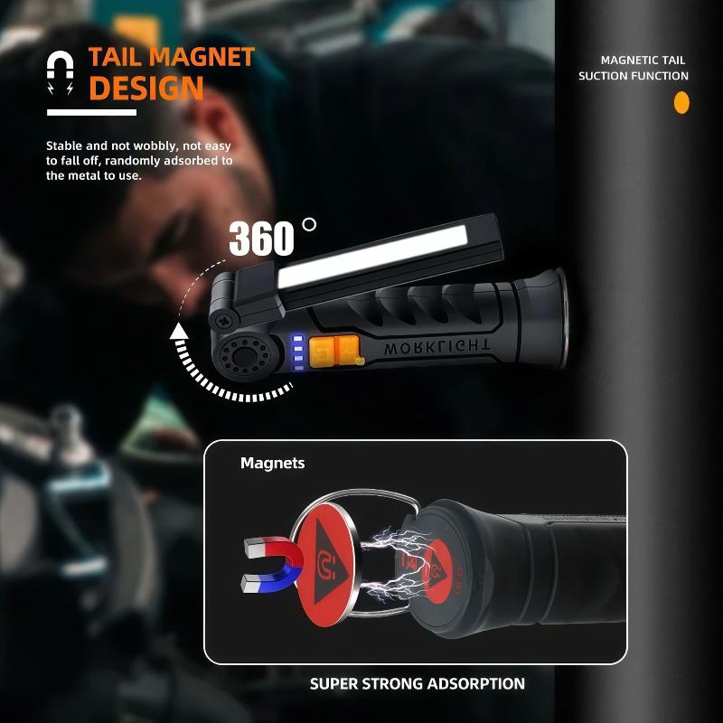 Şarj Edilebilir LED El Feneri, - Outdoor Camping Jobs incelemesi ve fiyatı