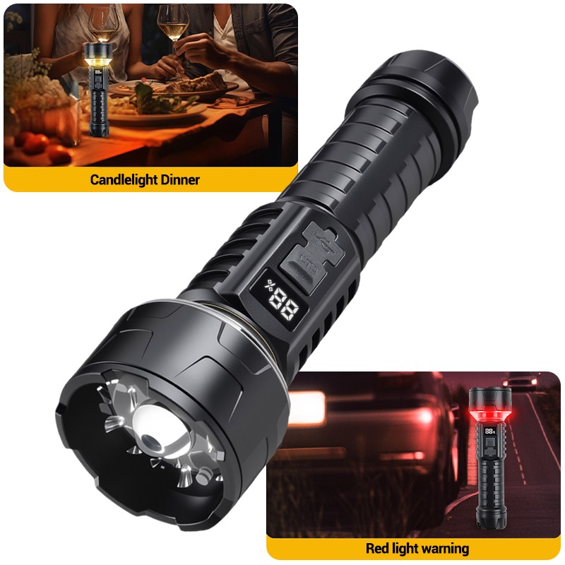 COB LED El Feneri Şarj Edilebi - Outdoor Camping Hiking incelemesi ve fiyatı