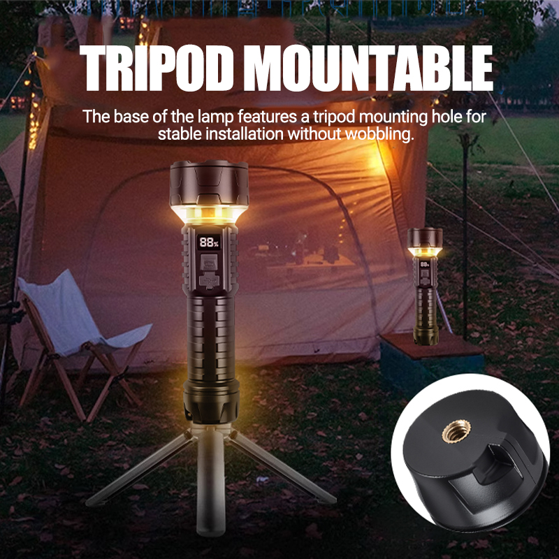 COB LED El Feneri Şarj Edilebi - Outdoor Camping Hiking incelemesi ve fiyatı