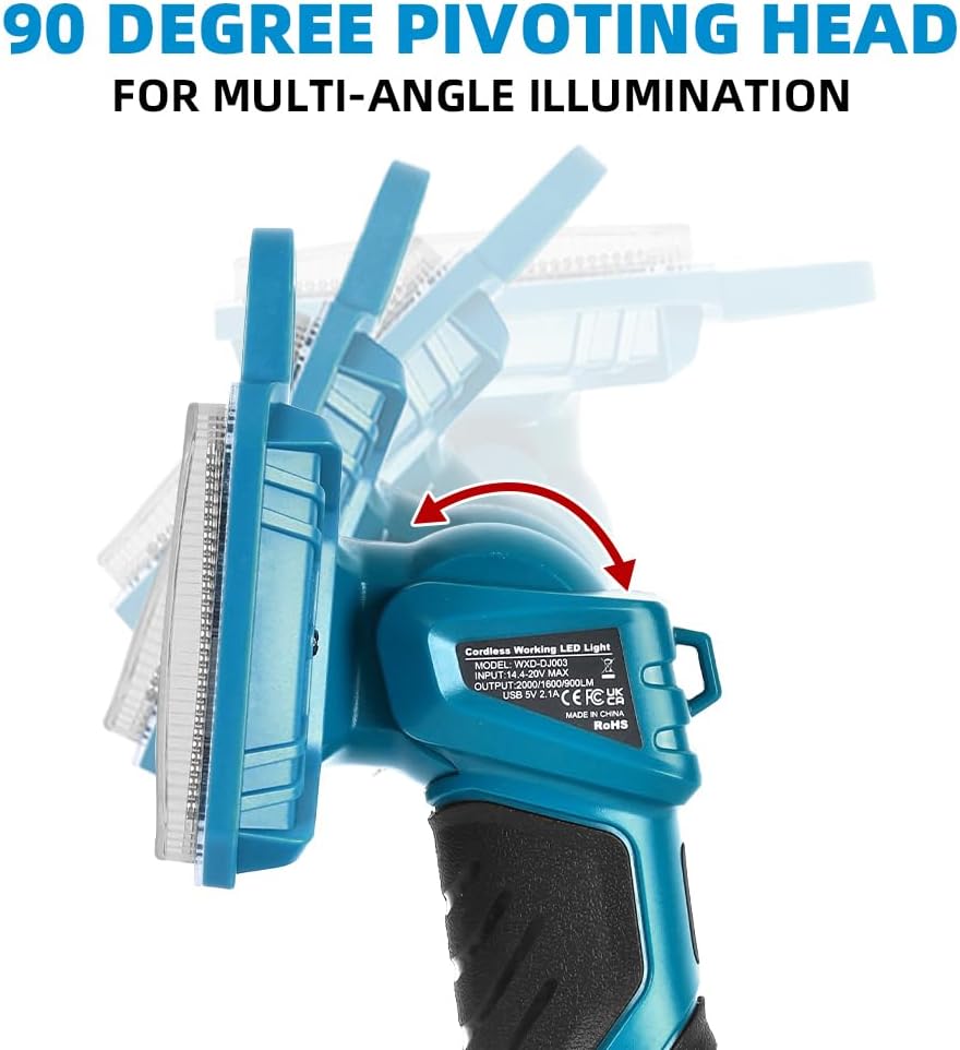 Makita 18V için 18W 2000LM Akü - Outdoor Camping Jobs incelemesi ve fiyatı