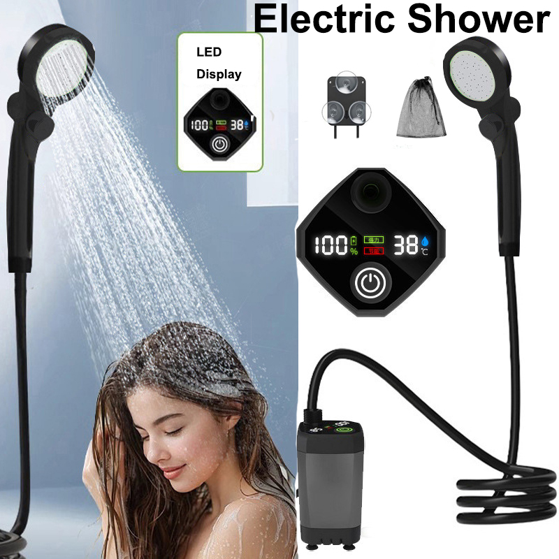 Açık Hava Elektrikli Duş Seti  - Outdoor Camping Shower incelemesi ve fiyatı