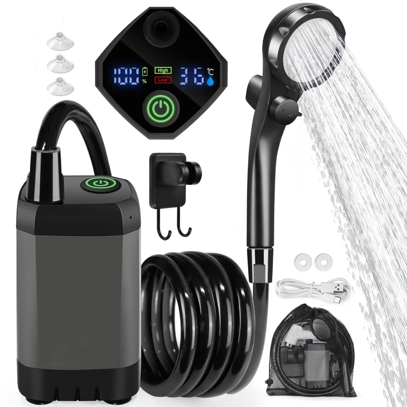 Açık Hava Elektrikli Duş Seti  - Outdoor Camping Shower incelemesi ve fiyatı