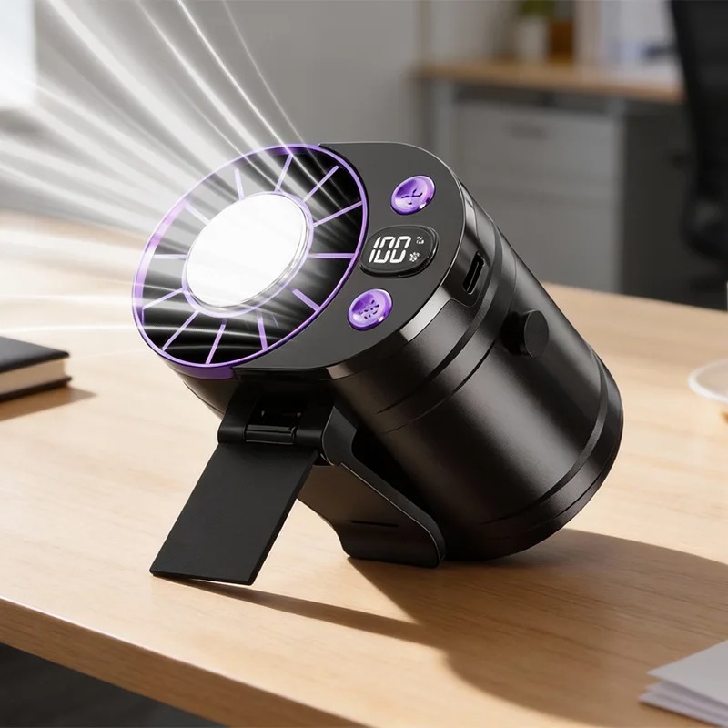 Şarj Edilebilir Taşınabilir Be - Outdoor Camping Misting Fan incelemesi ve fiyatı