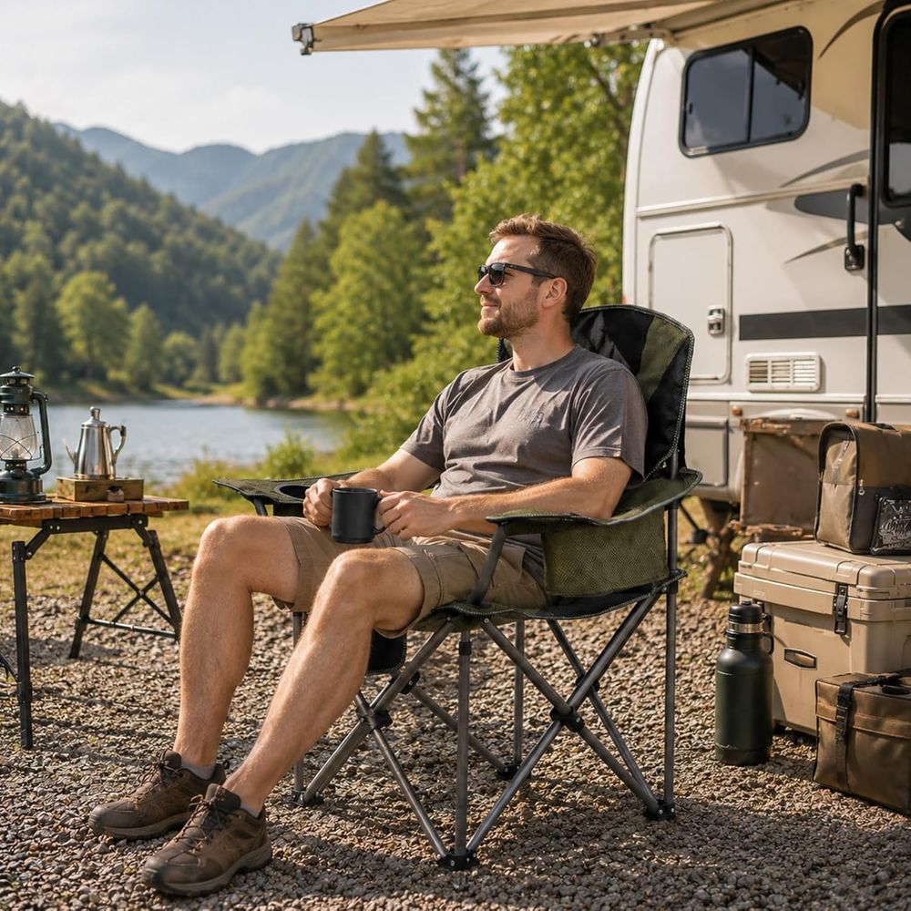 Dayanıklı 2'li Paket Büyük Boy - Outdoor Oversized Camping Chair incelemesi ve fiyatı