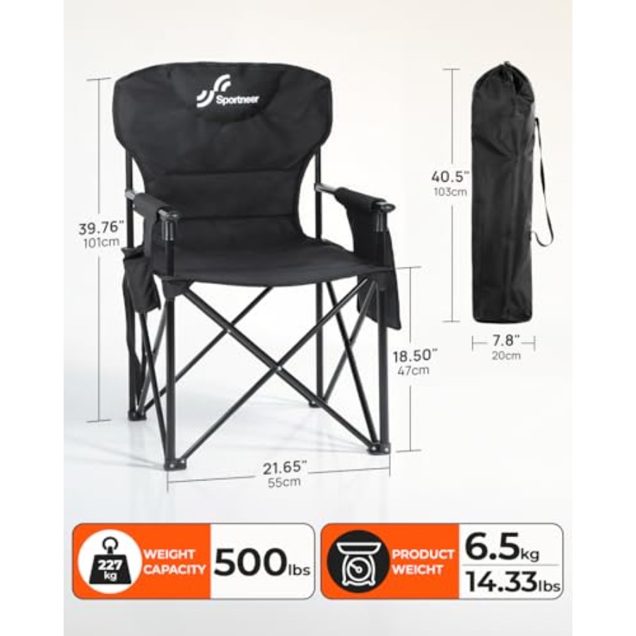 Açık hava kamp sandalyesi: ağı - Outdoor Oversized Camping Chair incelemesi ve fiyatı