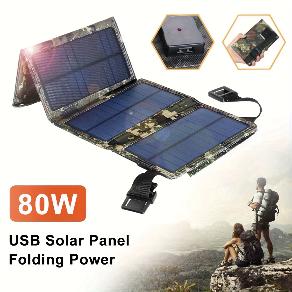 Güneş Paneli 80W Taşınabilir K - Outdoor Camping Hiking incelemesi ve fiyatı