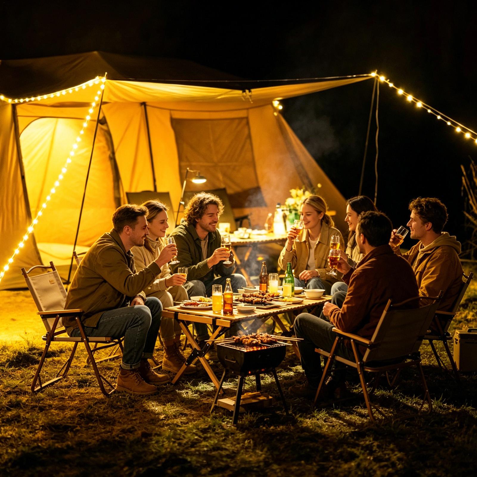 Geri Çekilebilir Kamp Çadır La - Outdoor Camping Lights String incelemesi ve fiyatı