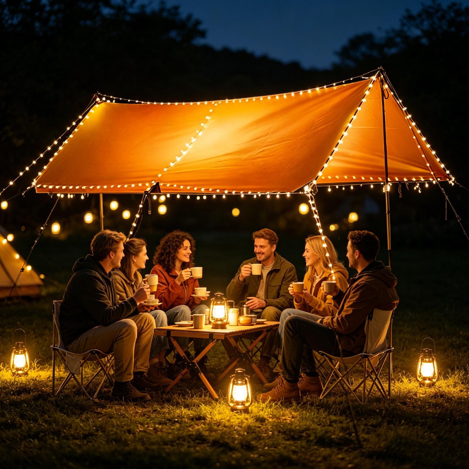 Geri Çekilebilir Kamp Çadır La - Outdoor Camping Lights String incelemesi ve fiyatı