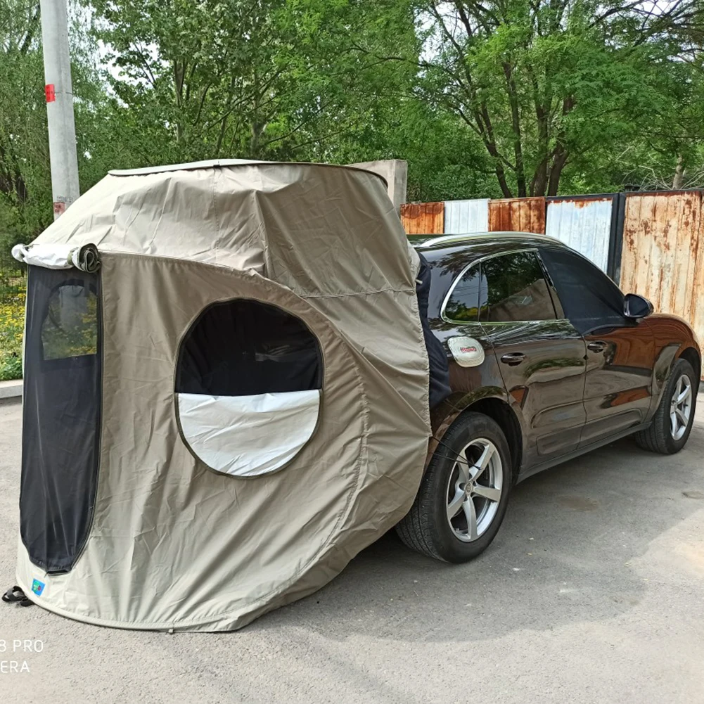 Araba arka çatı açık ekipman k - Outdoor Camping Car Tail Tent incelemesi ve fiyatı
